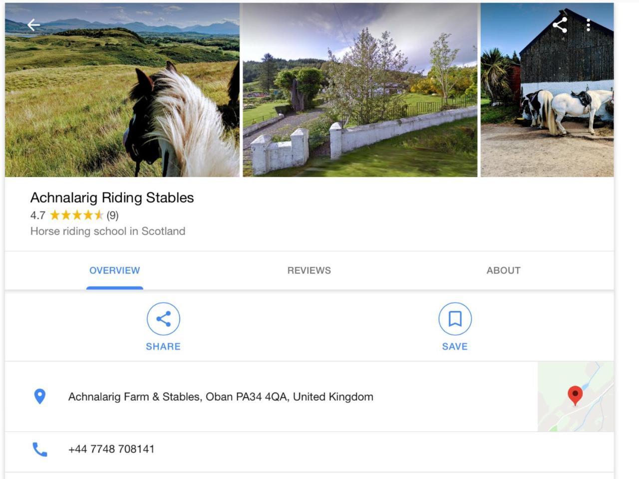 Cameron Guest House Oban Esterno foto